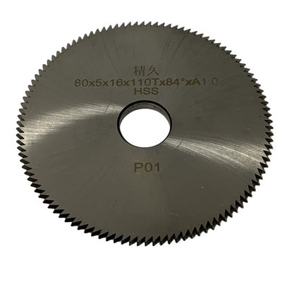Milling Cutter P01(80X5X16) D700875ZB in HSS for SILCA POKER PLUS & SILCA POKER S & SILCA REKORD & SILCA REKORD 2000 Machine(one piece)