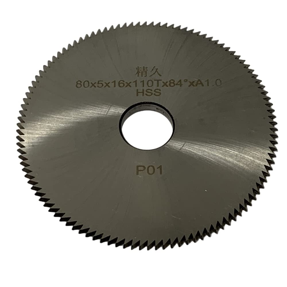 Milling Cutter P01(80X5X16) D700875ZB in HSS for SILCA POKER PLUS & SILCA POKER S & SILCA REKORD & SILCA REKORD 2000 Machine(one piece)