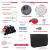 Sewing Kit, AIPRODA Portable Mini Sewing Kit for Beginner, Traveler and Emergency Clothing Fixes, 128 Premium DIY Sewing Supplies & Sewing Accessories with Black Carrying Case view 3