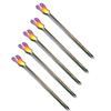AAProTools Rainbow Color Grooved Director & Tongue Tie - Plain Point 5.5" (Pack of 5) view 1