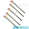 AAProTools Rainbow Color Grooved Director & Tongue Tie - Plain Point 5.5" (Pack of 5) view 2