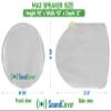 SoundCover White 600D Marine Wake Tower Speaker Covers Medium (H 9.8" W 9.8" D 12") Weather-Resistant Covers for Marine & ATV Speakers view 2