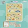 SO-G177 Happy Camper, SODA Cross Stitch Pattern Leaflet, Authentic Korean Cross Stitch Design, Cross Stitch Pattern Chart, Color Printed on Coated Paper view 1