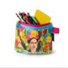 The Unemployed Philosophers Guild Frida Kahlo Bag - 9" Canvas Art Themed Zipper Pouch for Pencils, Tools, Cosmetics, Toiletries and More view 3