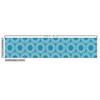 Ambesonne Aqua Fabric by The Yard, Greek Meander Mosaic Pattern Classical Geometrical Ornament Architecture, Decorative Fabric for Upholstery and Home Accents, 5 Yards, Blue Green White view 3