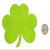 Playfully Ever After 4 Inch Felt Clover Stickers 12pc Pack (Light Green) view 3