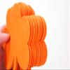 Playfully Ever After 4 Inch Felt Clover Stickers 12pc Pack (Orange) view 2