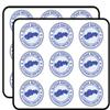 Slovakia Map Grunge Stamp Art Decor Planner Calendar Scrapbooking Crafting Stickers 2" Each 18 Pack view 1