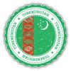 Turkmenistan Flag Grunge Rubber Stamp Art Decor Planner Calendar Scrapbooking Crafting Stickers 2" Each 18 Pack view 2