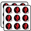 Yes You Can Girl Fitness Sport Label Art Decor Planner Calendar Scrapbooking Crafting Stickers 2" Each 18 Pack view 1