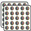 Round California National Guard Seal (Logo ca cali) Sticker for Scrapbooking, Calendars, Arts, Kids DIY Crafts, Album, Bullet Journals 50 Pack view 1