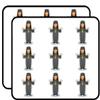 Orthodox Priest Art Decor Planner Calendar Scrapbooking Crafting Stickers 2" Each 18 Pack view 1