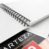 ARTEZA Drawing Paper Pad, 8 x 10 Inches, Pack of 1, 50 Sheets, Spiral Bound Artist Drawing Books, Durable Acid Free White Sketch Paper view 3