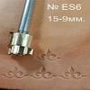 DandS ltd Leather Stamp Tool, Ornamental Arabesque, Professional Steel Craft Tool for Leatherworking, Embossing, Carving & Stamping Leather Projects, Belts & DIY Projects Compatible with Mallet #ES6 view 1