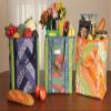 June Tailor Inc Quilt As You Go Shoppers Totes-3pk QAYG Sew/Nbr Utility Shop Tote view 2