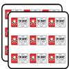 Anti Drug Grunge Slogan to Smart to Start Art Decor Planner Calendar Scrapbooking Crafting Stickers 2" Each 18 Pack view 1