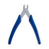 NBEADS 1 Pc 5" Long Stainless Steel Jewelry Cutter Plier, Wire Cutting Nippers Side Cutting Pliers with Deep Blue Plastic Handle for DIY Jewelry Making Jewelry Repair Wire Wrapping view 1