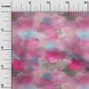 oneOone Viscose Jersey Pink Fabric Texture Watercolor Sewing Material Print Fabric by The Yard 60 Inch Wide view 1