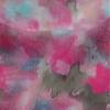 oneOone Viscose Jersey Pink Fabric Texture Watercolor Sewing Material Print Fabric by The Yard 60 Inch Wide view 4