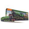 Hornby Electric Train Set - R1255M The Flying Scotsman A1Class - OO Gauge Train Starter Sets, Adult Vintage Trains, Small Hobby Model for Adults - with Tracks, MidiMat, Connecting Track, Controller view 1