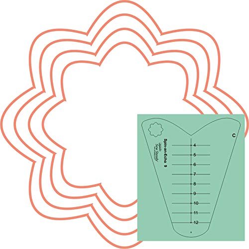 Westalee Design Spin an Echo Template 9 (Longarm)