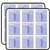 Statue of Liberty New York Travel 2" 18 Pack Sticker for Scrapbooking Waterproof Vinyl Stickers for Water Bottle, Laptop & Phone Case view 1