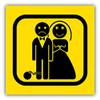 Game Over Wedding Warning Sign Funny Humor 2" 18 Pack Sticker for Scrapbooking Waterproof Vinyl Stickers for Water Bottle, Laptop & Phone Case view 2