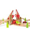 Bigjigs Rail Wooden Graffiti Bridge - Other Major Wood Rail Brands are Compatible view 2