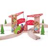 Bigjigs Rail Wooden Graffiti Bridge - Other Major Wood Rail Brands are Compatible view 4