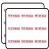 Taiwan Taipei Flag Post Stamp Decorative Scrapbooking Sticker Waterproof Vinyl Stickers for Water Bottle, Laptop & Phone Case 50 Pack view 1