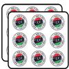 Santiago Grunge Travel Stamp Decorative Scrapbooking Sticker Waterproof Vinyl Stickers for Water Bottle, Laptop & Phone Case 50 Pack view 1