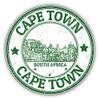 Cape Town South Africa Grunge Rubber Stamp Travel Art Decorative 2" Scrapbooking Sticker Waterproof Vinyl Stickers for Water Bottle, Laptop & Phone Case 18 Pack view 2