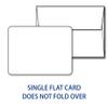 Desktop Publishing Supplies Blank White 5" X 7" Cardstock with Rounded Corners - 100 Cards with Envelopes view 2