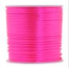 Mandala Crafts Nylon Satin Cord 2mm Rattail Cord Hot Pink String - 100 Yds Nylon Chinese Knotting Cord Rat Tail Silk Cord for Bracelet Necklace Jewelry Making Macrame Trim view 1