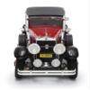 1928 Cadillac 341A Town Sedan - red/Black view 2
