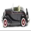 1933 Ford Model 40 Roadster - top Down view 3