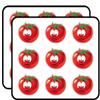 Tomato Smile Upset Funny Cartoon 2" 18 Pack Sticker for Scrapbooking Waterproof Vinyl Stickers for Water Bottle, Laptop & Phone Case view 1