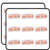 Long Island Cocktail Stamp 2" 18 Pack Sticker for Scrapbooking Waterproof Vinyl Stickers for Water Bottle, Laptop & Phone Case view 1