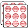 Basel Switzerland Grunge Travel Stamp 2" 18 Pack Sticker for Scrapbooking Waterproof Vinyl Stickers for Water Bottle, Laptop & Phone Case view 1