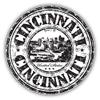 Cincinnati City United States Grunge Travel 2" 18 Pack Planner Calender Scrapbooking Crafting Stickers view 2