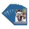 CountryArtHouse Royal Blue Acid Free 22x28 Picture Frame Mats with White Core Bevel Cut for 18x24 Pictures - Fits 22x28 Frame - Pack of 10 Mats view 1