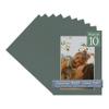 CountryArtHouse Charcoal Acid Free 16x20 Picture Frame Mats with White Core Bevel Cut for 11x17 Pictures - Fits 16x20 Frame - Pack of 10 Mats view 1