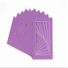 CountryArtHouse Dark Purple Acid Free 12x16 Picture Frame Mats with White Core Bevel Cut for 8x10 Pictures - Fits 12x16 Frame - Pack of 10 Mats view 1