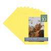 CountryArtHouse Vibrant Yellow Acid Free 16x20 Picture Frame Mats with White Core Bevel Cut for 11x17 Pictures - Fits 16x20 Frame - Pack of 10 Mats view 1