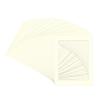CountryArtHouse Textured Cream Acid Free 16x20 Picture Frame Mats with White Core Bevel Cut for 12x18 Pictures - Fits 16x20 Frame - Pack of 25 Mats view 3