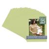 CountryArtHouse Pistachio Acid Free 10x12 Picture Frame Mats with White Core Bevel Cut for 8x10 Pictures - Fits 10x12 Frame - Pack of 25 Mats view 1