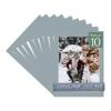 CountryArtHouse Metallic Silver Acid Free 22x28 Picture Frame Mats with White Core Bevel Cut for 18x24 Pictures - Fits 22x28 Frame - Pack of 10 Mats view 1