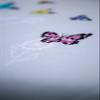 VERVACO (3PL) Stampd EMBROIDRY KIT, Butterfly Dance view 2