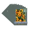 CountryArtHouse Charcoal Acid Free 16x20 Picture Frame Mats with White Core Bevel Cut for 12x18 Pictures - Fits 16x20 Frame - Pack of 10 Mats view 1