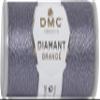 DMC Diamant Metallic Thread 38.2yd - Anthracite Grey view 1